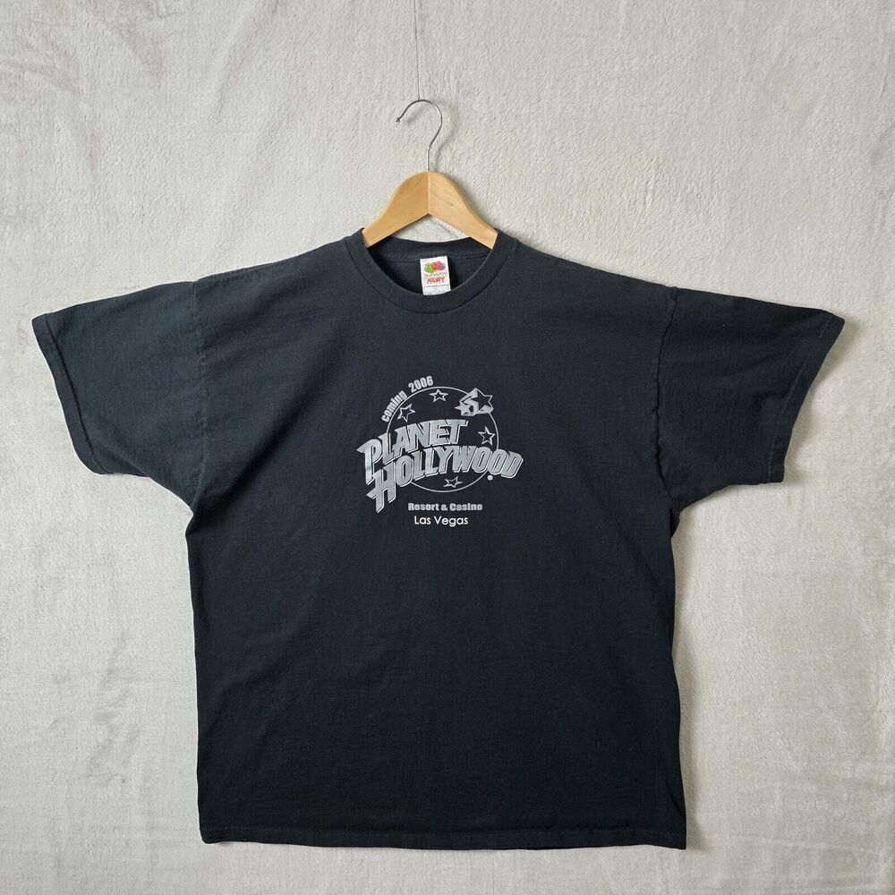 Vintage Planet Hollywood Las Vegas Coming 2006 Promo Men's Shirt Size XXL Y2K - Picture 2 of 6